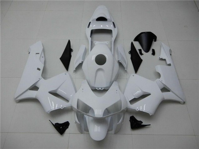 Brillante Blanco Carenado Moto Honda CBR 600 RR 03-04 Brillante Blanco Carenado Moto Honda CBR 600 RR 03-04