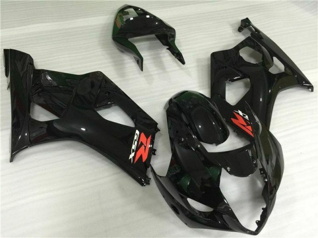 Brillante Negro ABS Carenado Motocicleta Suzuki GSXR 1000 K3 03-04 Brillante Negro ABS Carenado Motocicleta Suzuki GSXR 1000 K3 03-04