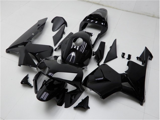 Brillante Negro ABS Kits Carenado Moto Honda CBR 600 RR 03-04 Brillante Negro ABS Kits Carenado Moto Honda CBR 600 RR 03-04