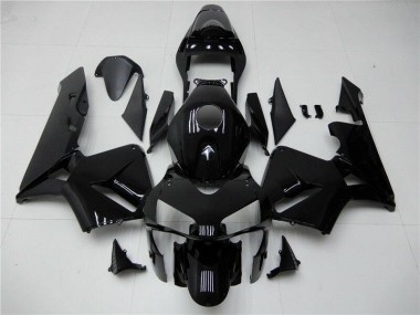 Brillante Negro ABS Kits Carenado Moto Honda CBR 600 RR 03-04