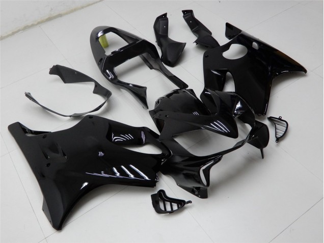 Brillante Negro Carenado Moto Honda CBR 600 F4i 01-03 Brillante Negro Carenado Moto Honda CBR 600 F4i 01-03