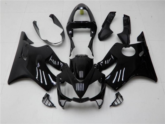 Brillante Negro Carenado Moto Honda CBR 600 F4i 01-03 Brillante Negro Carenado Moto Honda CBR 600 F4i 01-03