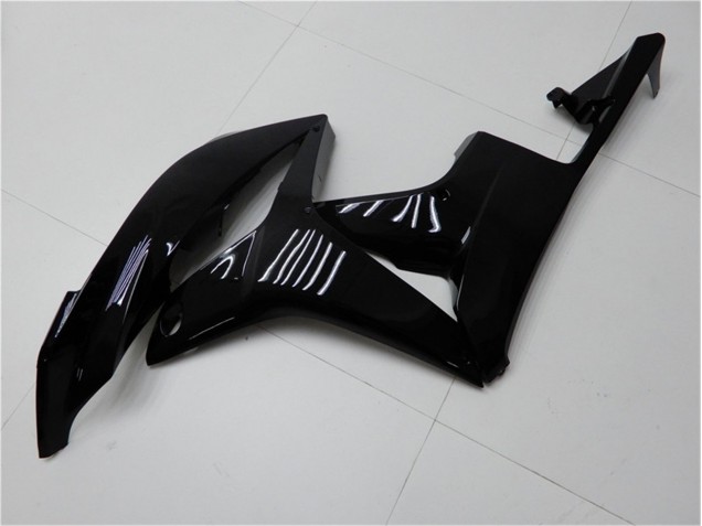 Brillante Negro Carenado Moto Honda CBR 600 RR 07-08 Brillante Negro Carenado Moto Honda CBR 600 RR 07-08