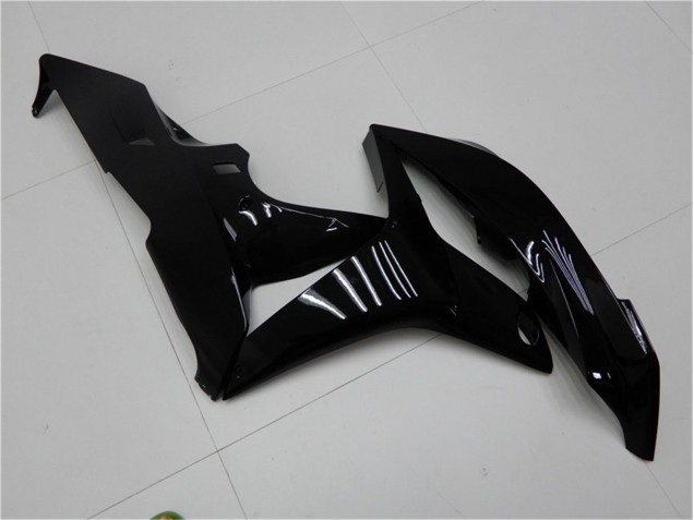 Brillante Negro Carenado Moto Honda CBR 600 RR 07-08 Brillante Negro Carenado Moto Honda CBR 600 RR 07-08