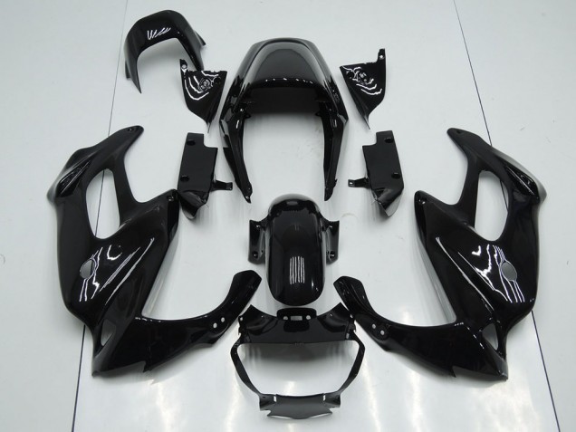 Brillante Negro Carenado Moto Honda VTR 1000 F 97-05 Brillante Negro Carenado Moto Honda VTR 1000 F 97-05