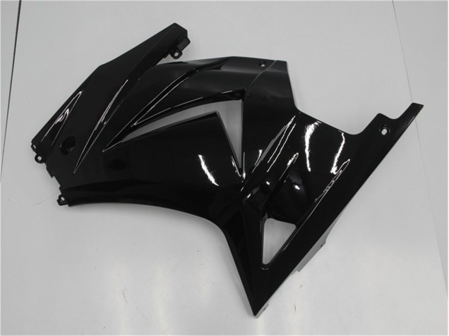 Brillante Negro Carenado Moto Kawasaki EX250 08-12 Brillante Negro Carenado Moto Kawasaki EX250 08-12