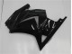 Brillante Negro Carenado Moto Kawasaki EX250 08-12 Brillante Negro Carenado Moto Kawasaki EX250 08-12