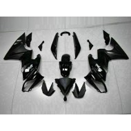 Brillante Negro Carenado Moto Kawasaki EX650 09-11