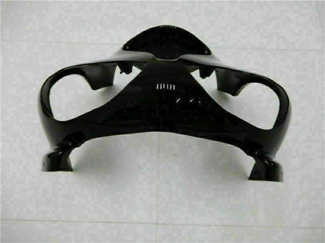Brillante Negro Carenado Moto Kawasaki ZX6R 05-06 Brillante Negro Carenado Moto Kawasaki ZX6R 05-06