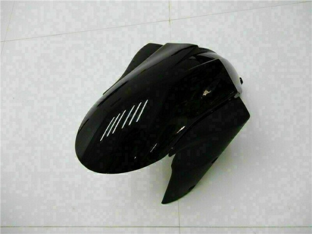 Brillante Negro Carenado Moto Kawasaki ZX6R 05-06 Brillante Negro Carenado Moto Kawasaki ZX6R 05-06