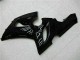 Brillante Negro Carenado Moto Kawasaki ZX6R 05-06 Brillante Negro Carenado Moto Kawasaki ZX6R 05-06