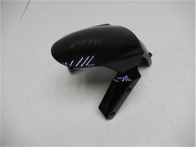 Brillante Negro Carenado Moto Kawasaki ZX6R 09-12 Brillante Negro Carenado Moto Kawasaki ZX6R 09-12