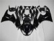 Brillante Negro Carenado Moto Kawasaki ZX6R 09-12 Brillante Negro Carenado Moto Kawasaki ZX6R 09-12