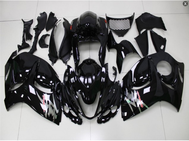 Brillante Negro Carenado Moto Suzuki GSXR 1300 Hayabusa 08-19 Brillante Negro Carenado Moto Suzuki GSXR 1300 Hayabusa 08-19