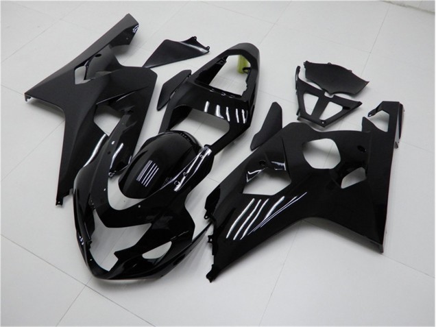 Brillante Negro Carenado Moto Suzuki GSXR 600 / 750 K4 04-05 Brillante Negro Carenado Moto Suzuki GSXR 600 / 750 K4 04-05