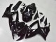 Brillante Negro Carenado Moto Suzuki GSXR 600 / 750 K6 06-07