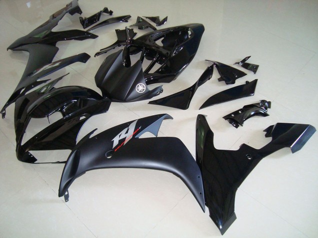 Brillante Negro Carenado Moto Yamaha R1 04-06 Brillante Negro Carenado Moto Yamaha R1 04-06