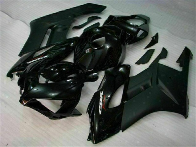 Brillante Negro Carenado & Plástico Moto Honda CBR 1000 RR 04-05
