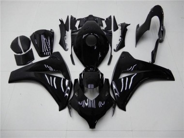 Brillante Negro Carenados Moto Honda CBR 1000 RR 08-11