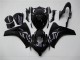 Brillante Negro Carenados Moto Honda CBR 1000 RR 08-11 Brillante Negro Carenados Moto Honda CBR 1000 RR 08-11