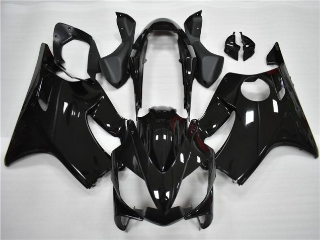 Brillante Negro Carenados Moto Honda CBR 600 F4i 04-07 Brillante Negro Carenados Moto Honda CBR 600 F4i 04-07