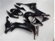 Brillante Negro Carrocería Motocicletas Kawasaki ZX10R 08-10