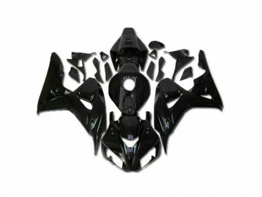 Brillante Negro Kit Completo Carenado Moto Honda CBR 1000 RR 06-07