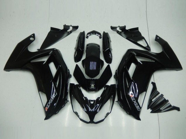 Brillante Negro Kits Completo Carenado Moto ABS Kawasaki EX650 12-16 Brillante Negro Kits Completo Carenado Moto ABS Kawasaki EX650 12-16