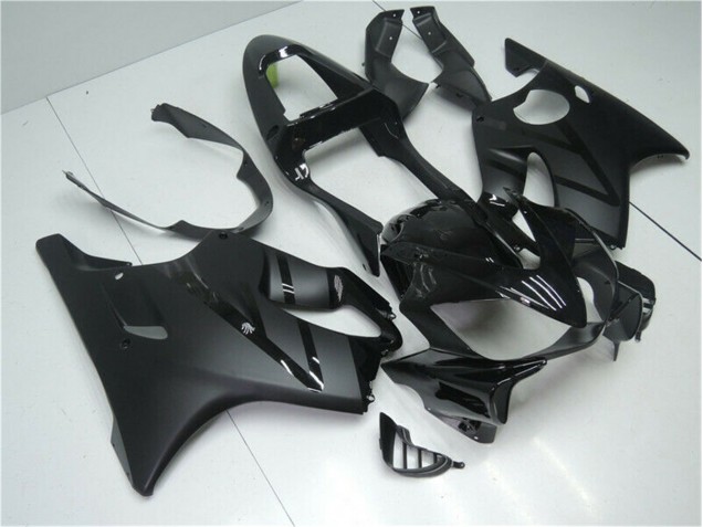Brillante Negro Mate Carenado Moto Honda CBR 600 F4i 01-03 Brillante Negro Mate Carenado Moto Honda CBR 600 F4i 01-03