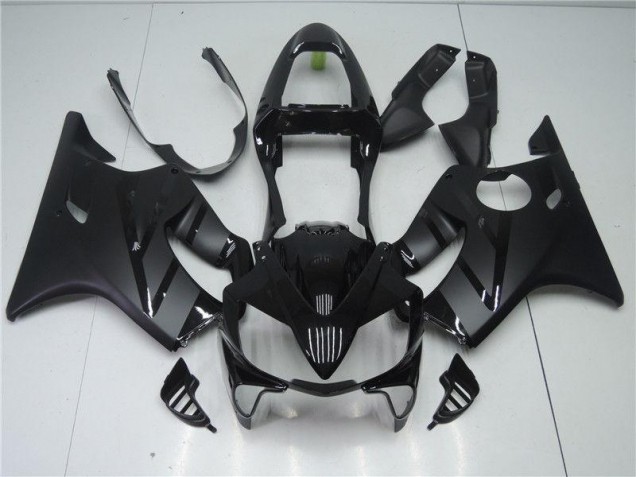Brillante Negro Mate Carenado Moto Honda CBR 600 F4i 01-03 Brillante Negro Mate Carenado Moto Honda CBR 600 F4i 01-03