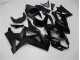 Brillante Negro Mate Carenado Moto Suzuki GSXR 1000 K7 07-08 Brillante Negro Mate Carenado Moto Suzuki GSXR 1000 K7 07-08