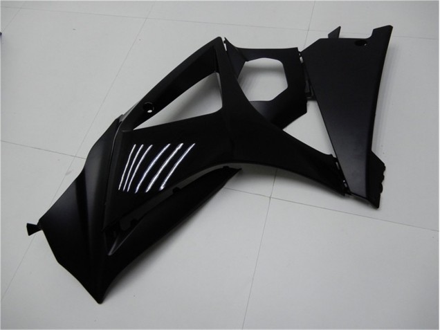 Brillante Negro Mate Carenado Moto Suzuki GSXR 1000 K7 07-08 Brillante Negro Mate Carenado Moto Suzuki GSXR 1000 K7 07-08