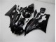 Brillante Negro Mate Carenado Moto Yamaha R6 06-07