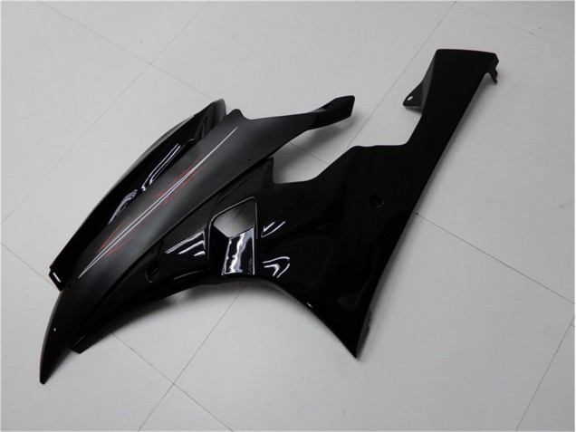 Brillante Negro Mate Carenado Moto Yamaha R6 06-07