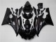Brillante Negro Mate Carenado Moto Yamaha R6 06-07