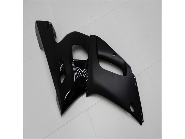 Brillante Negro Mate Carenado Moto Yamaha R6 98-02 Brillante Negro Mate Carenado Moto Yamaha R6 98-02