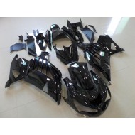 Brillante Negro Moto Plástico Kawasaki ZX14R ZZR 1400 12-21