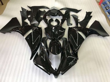 Brillante Negro Moto Plástico Yamaha R1 09-11