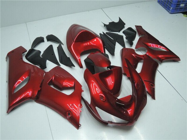 Caramelo Rojo Carenado Moto Kawasaki ZX6R 05-06 Caramelo Rojo Carenado Moto Kawasaki ZX6R 05-06