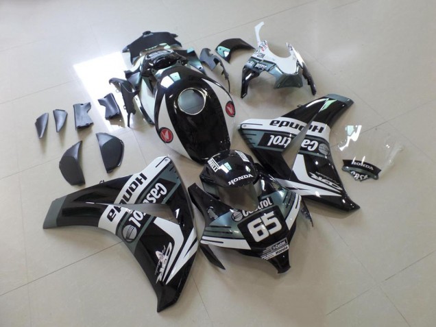 Castrol 65 Negro Carenado Moto Honda CBR 1000 RR 08-11 Castrol 65 Negro Carenado Moto Honda CBR 1000 RR 08-11