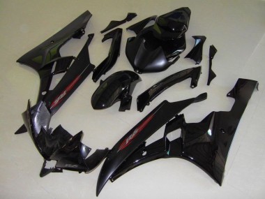 Estilo OEM Negro Carenado Moto Yamaha R6 06-07