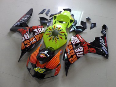 Fluro Rossi Carenado Moto Honda CBR 1000 RR 06-07
