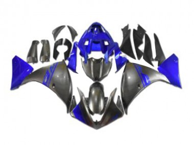 Gris Azul Carenado Moto Yamaha R1 09-11