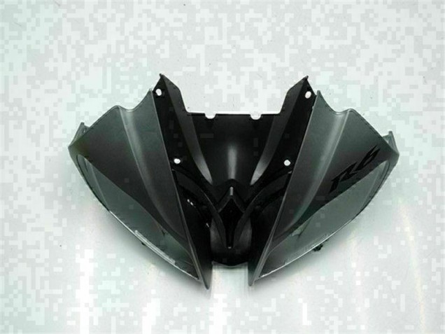 Gris Negro ABS Carenado Motocicleta Yamaha R6 08-16 Gris Negro ABS Carenado Motocicleta Yamaha R6 08-16