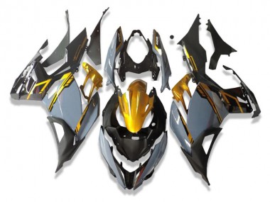 Gris Negro Carenado Moto Kawasaki EX400 18-23