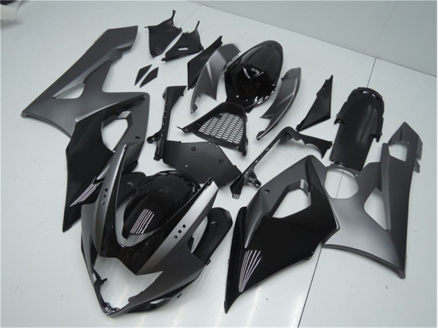 Gris Negro Kits Carenado Moto Suzuki GSXR 1000 K5 05-06 Gris Negro Kits Carenado Moto Suzuki GSXR 1000 K5 05-06
