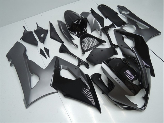 Gris Negro Kits Carenado Moto Suzuki GSXR 1000 K5 05-06 Gris Negro Kits Carenado Moto Suzuki GSXR 1000 K5 05-06