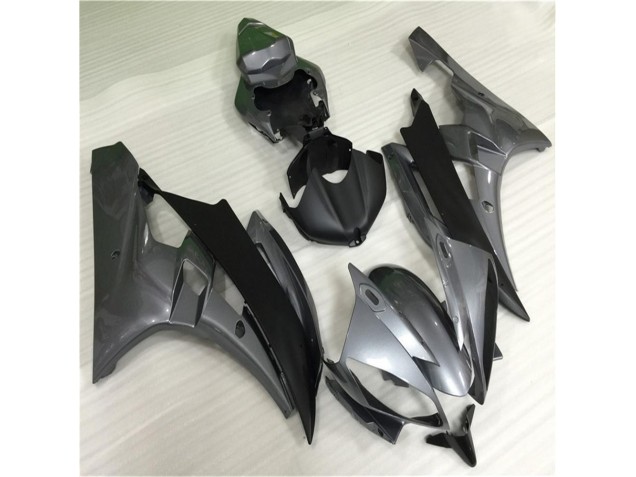 Gris Negro Plástica Moto Yamaha R6 06-07 Gris Negro Plástica Moto Yamaha R6 06-07