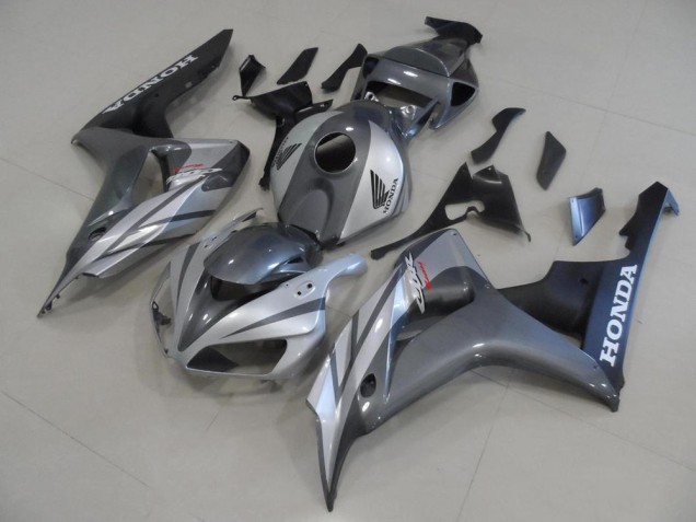 Gris Plata & Negro Mate Carenado Moto Honda CBR 1000 RR 06-07 Gris Plata & Negro Mate Carenado Moto Honda CBR 1000 RR 06-07