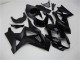 Carenado Moto Suzuki GSXR 1000 2007-2008 - Negro Brillante Negro Mate No Calcomanía